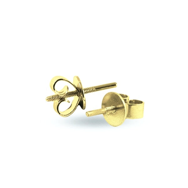 9ct Gold Threaded Clasps