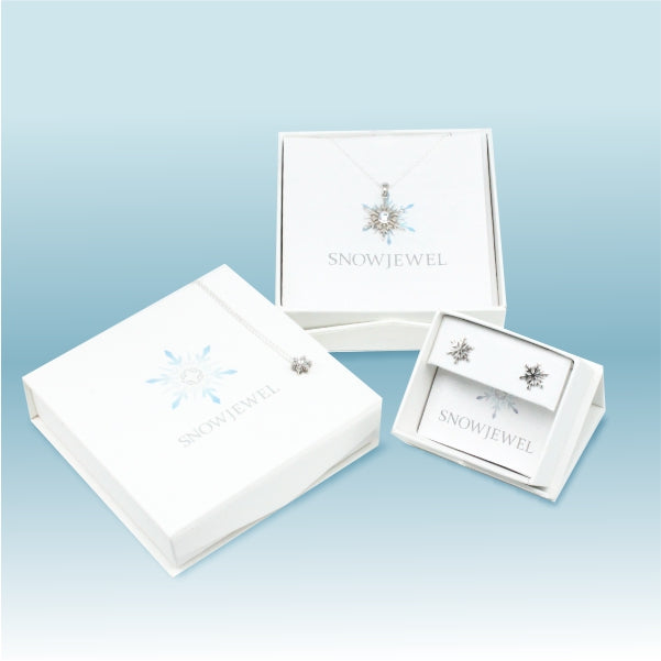 Snowflake Ring with Enamel Accent – SnowJewel
