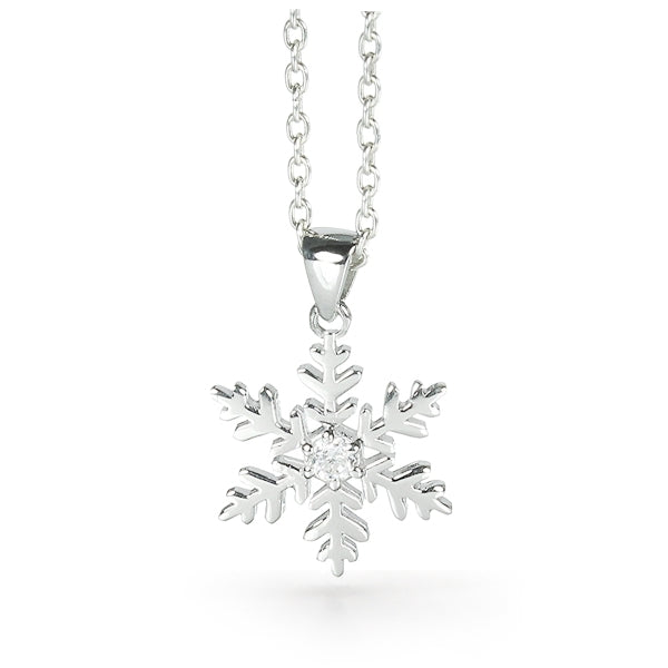 Goddess Snowflake Necklace