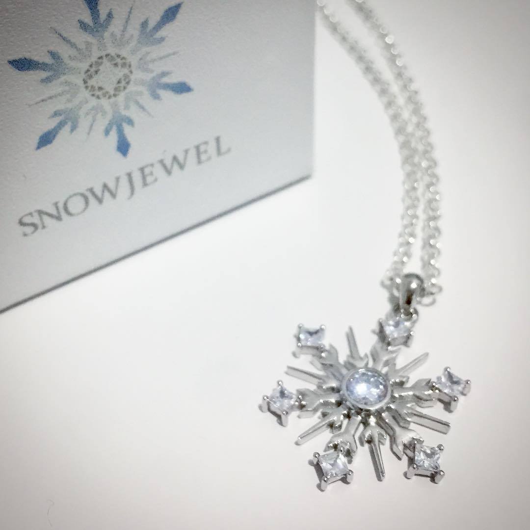 Sterling Silver Snowflake Necklace -23/002